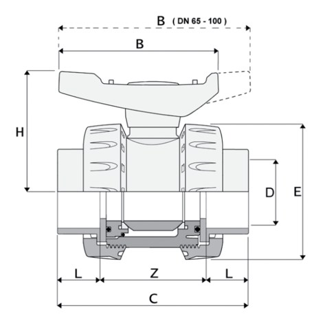 3V724 - Spheric ball valve