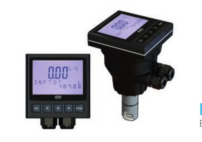 M9.20.PX - M9.20.WX — Battery Powered Flow Monitor (panel/wall mounting)