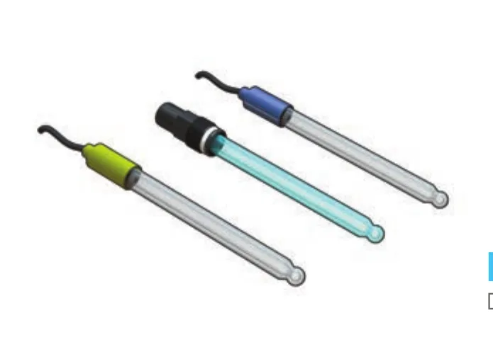 PH4XX — Double junction bulb pH Electrodes with glass body