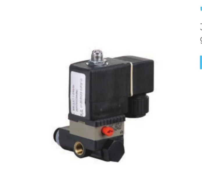 "SP/NC" pilot solenoid valve — 3/2 way for direct assembly on actuator, NBR normally closed gaskets