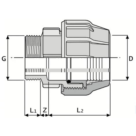 511 - Male adaptor