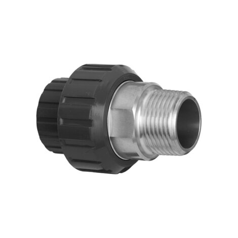 BIROV - Adaptor union - PVC-U Pressure Fittings