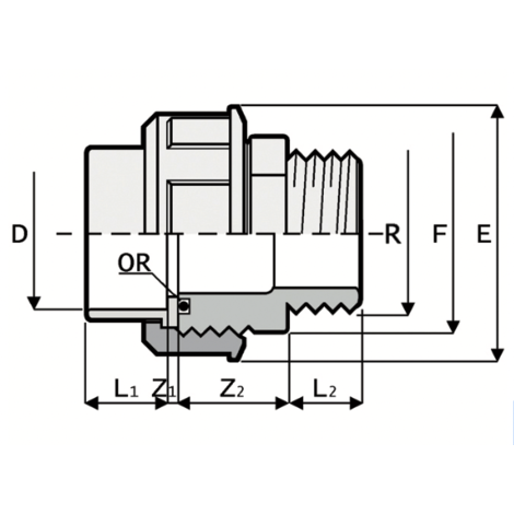 BM3 - Union - PVC-U Pressure Fittings