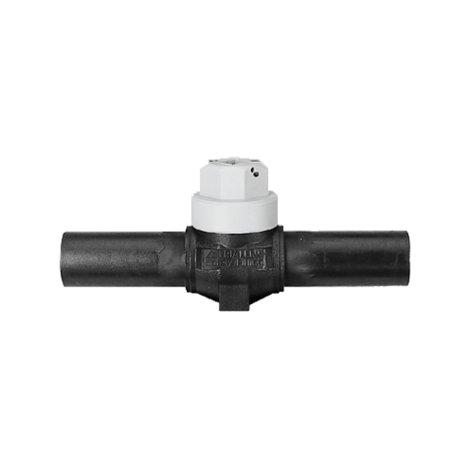 Ball valve with reduced bore - PE100 Fitinguri de siguranță