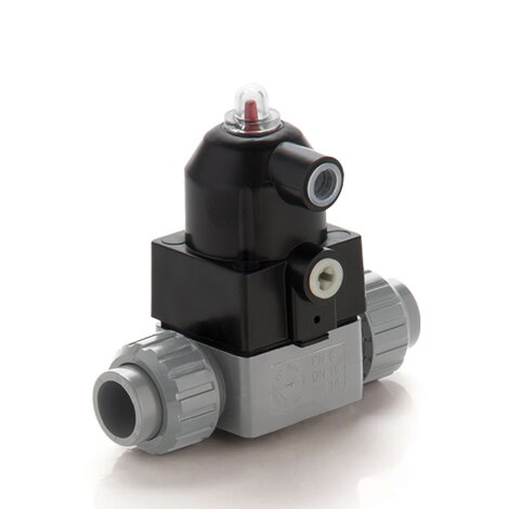CMDC/CP DA - Pneumatically actuated compact diaphragm valve