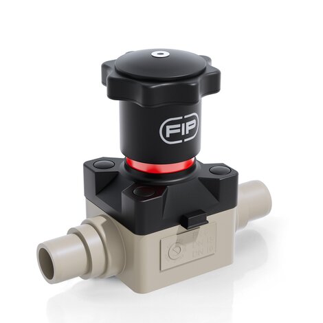 CMDM - Compact diaphragm valve - PP-H Manual valves