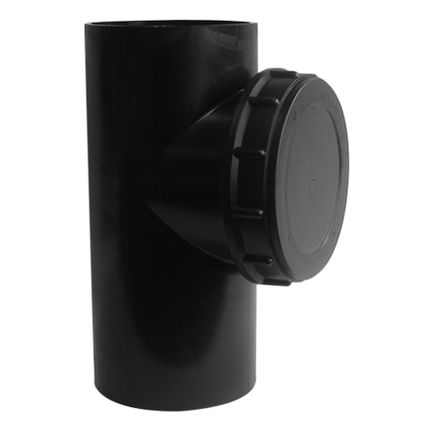 Clean out branch 90° - PVC-U Fitinguri pentru drenaj