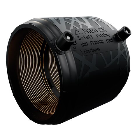 Coupler with removable inner stop, SDR 11 - PE100 Fitinguri de siguranță