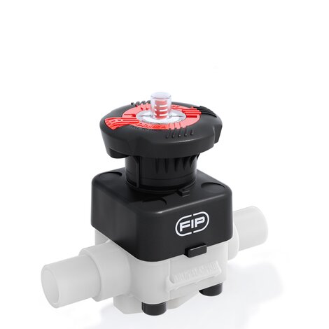DKDF - DIALOCK® 2-way diaphragm valve - PVDF Manual valves