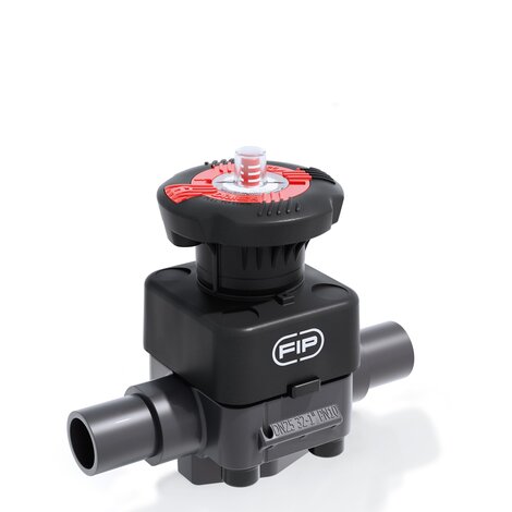 DKDV - DIALOCK® 2-way diaphragm valve - PVC-U Manual valves