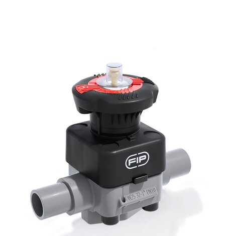 DKLDC - DIALOCK® 2-way diaphragm valve - PVC-C Manual valves