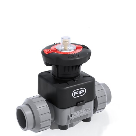 DKLUIC - DIALOCK® 2-way diaphragm valve - PVC-C Manual valves