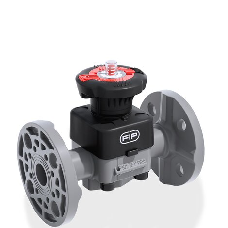 DKOC - DIALOCK® 2-way diaphragm valve - PVC-C Manual valves