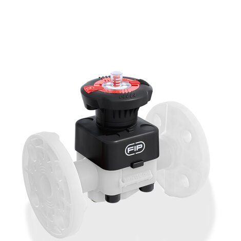 DKOF - DIALOCK® 2-way diaphragm valve - PVDF Manual valves