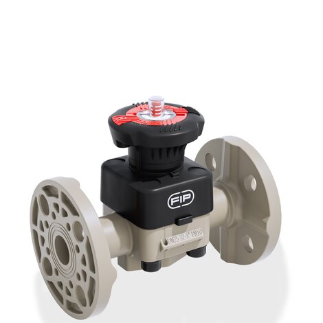 DKOM - DIALOCK® 2-way diaphragm valve - PP-H Manual valves