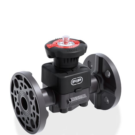 DKOV - DIALOCK® 2-way diaphragm valve - PVC-U Manual valves
