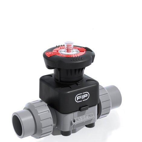 DKUAC - DIALOCK® 2-way diaphragm valve - PVC-C Manual valves