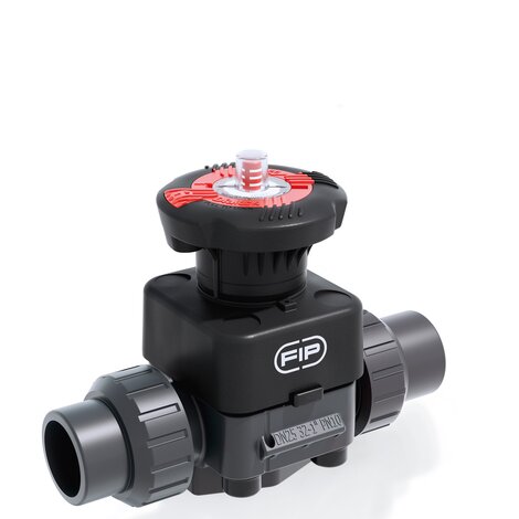 DKUAV - DIALOCK® 2-way diaphragm valve - PVC-U Manual valves