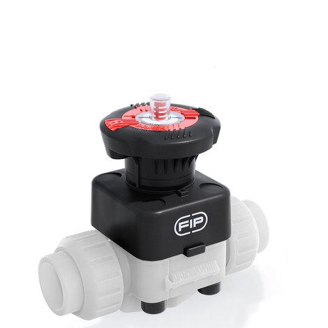 DKUIF - DIALOCK® 2-way diaphragm valve - PVDF Manual valves