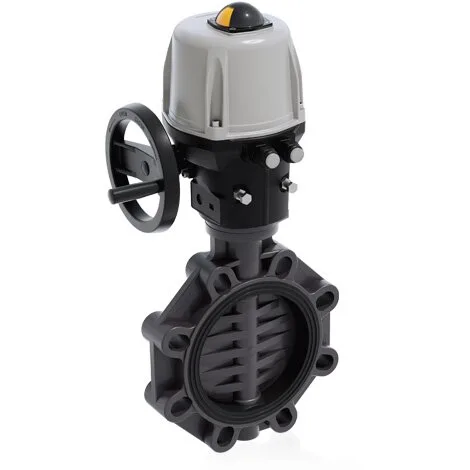 FEOV/CE 24V AC/DC DN 40-100 — Butterfly valve with electric actuator