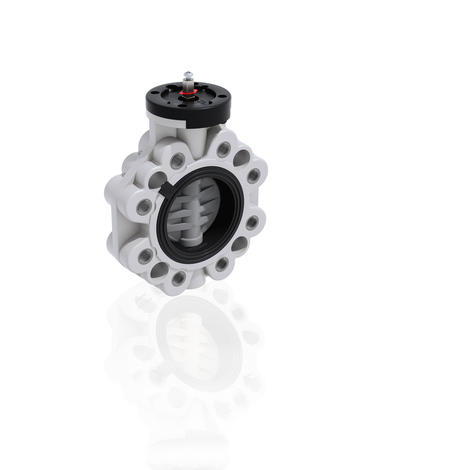FKOC/FM LUG ISO-DIN - Butterfly valve - PVC-C Manual valves
