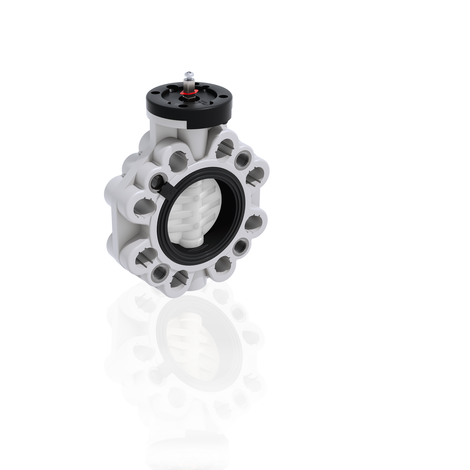 FKOF/FM LUG ANSI - Butterfly valve - PVDF Manual valves
