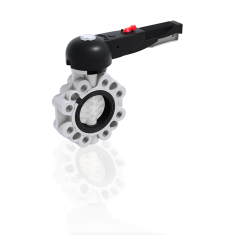 FKOF/LM LUG ISO-DIN - Butterfly valve - PVDF Manual valves
