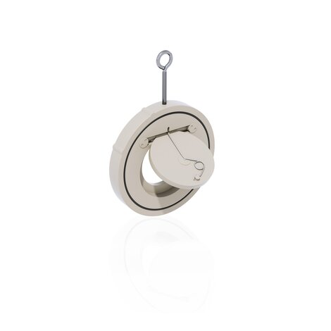 FROM/A316 - Clapet valve with A316 spring - PP-H Manual valves