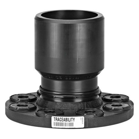 Full faced reduced spigot flange - PE100 Fitinguri de siguranță