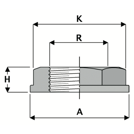 NU2 - Union nut - PVC-U Pressure Fittings
