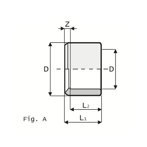 RC1 - Reducer - PVC-U Pressure Fittings