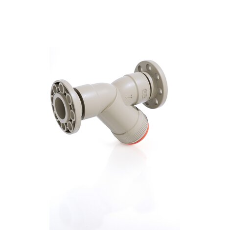 RVOAM - Sediment strainer - PP-H Manual valves