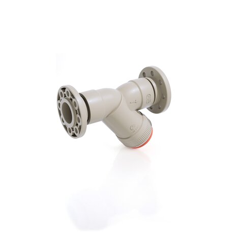 RVOM - Sediment strainer - PP-H Manual valves