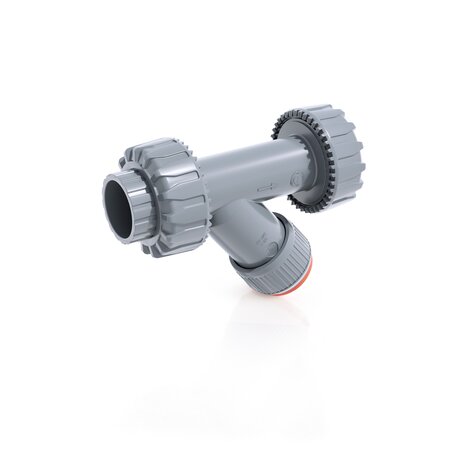 RVUIA - Sediment strainer - ABS Manual valves