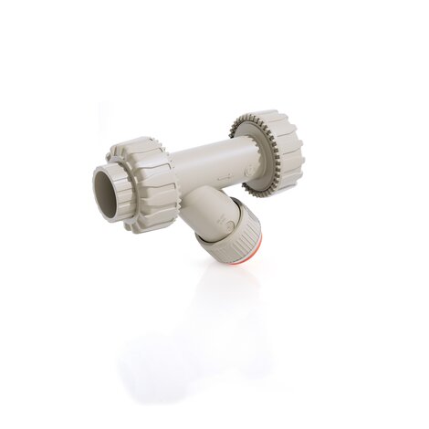 RVUIM - Sediment strainer - PP-H Manual valves