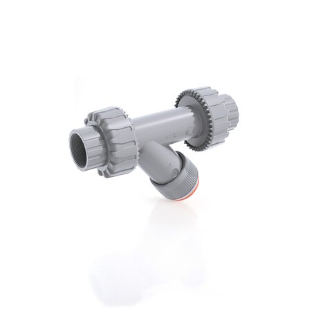 RVUNC - Sediment strainer - PVC-C Manual valves