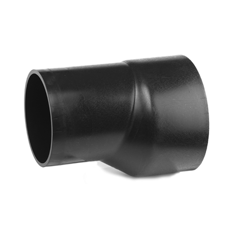 Reducer eccentric long - PVC-U Fitinguri pentru drenaj