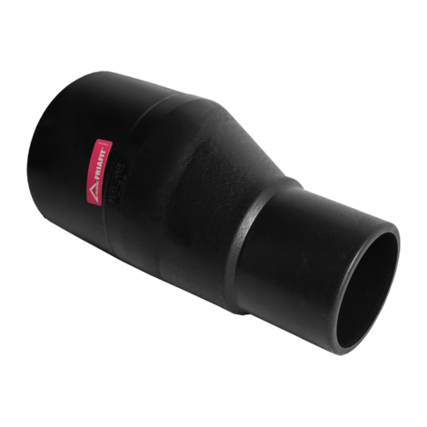 Reducer off-center (spigot fitting) - PE100 Sistem canalizare