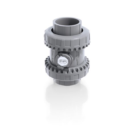 SSEIC/PTFE - Easyfit True Union spring check valve - PVC-C Manual valves