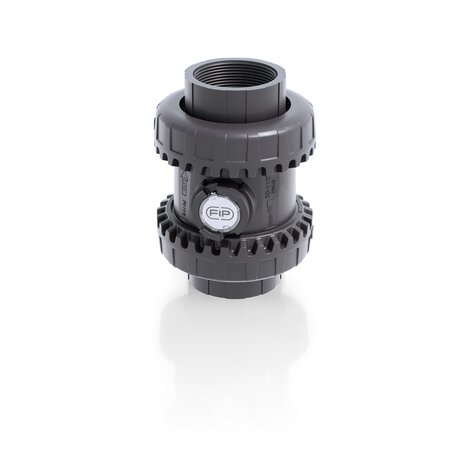 SXEFV - Easyfit true union ball and spring check valve - PVC-U Manual valves