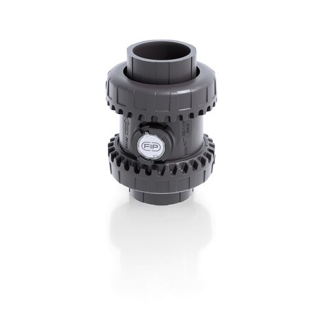 SXEIV - Easyfit true union ball and spring check valve - PVC-U Manual valves