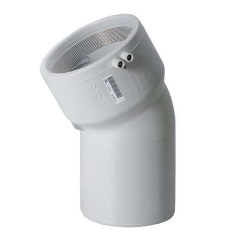 Sewage bend (one-side spigot end) - PE100 Sistem canalizare