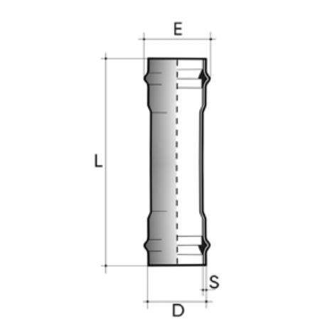 Sliding sleeve PN16 - PVC-U Pressure Fittings