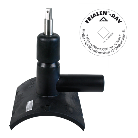Top-loading tapping valve, SDR 11 - PE100 Fitinguri de siguranță