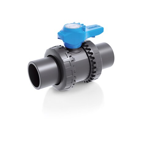 VEEJV - Easyfit 2-way ball valve - PVC-U Manual valves