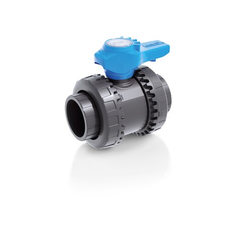 VEELV - Easyfit 2-way ball valve 10:50 - PVC-U Manual valves
