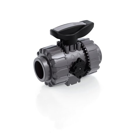 VKDAV - DUAL BLOCK® 2-way ball valve - PVC-U Manual valves
