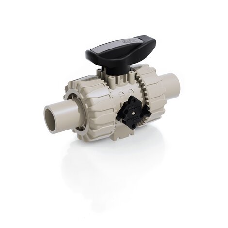 VKDBM - DUAL BLOCK® 2-way ball valve - PP-H Manual valves