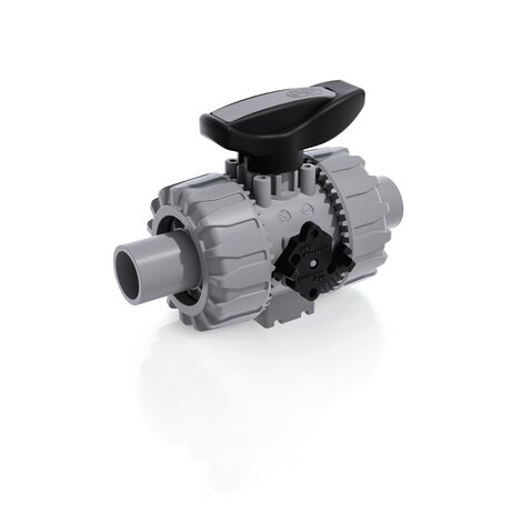 VKDDC - DUAL BLOCK® 2-way ball valve - PVC-C Manual valves