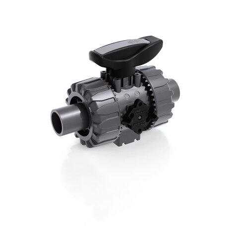 VKDDV - DUAL BLOCK® 2-way ball valve - PVC-U Manual valves